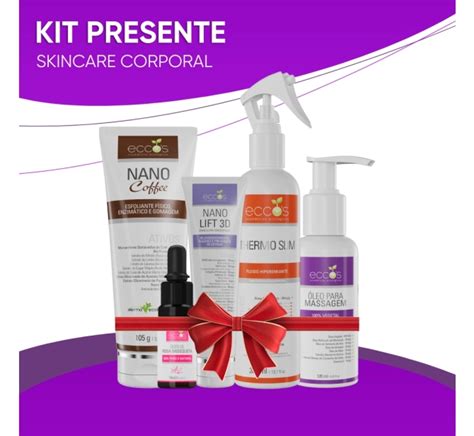 Kit Skincare Corporal Para Presente Eccos Cosm Ticos Bcmed