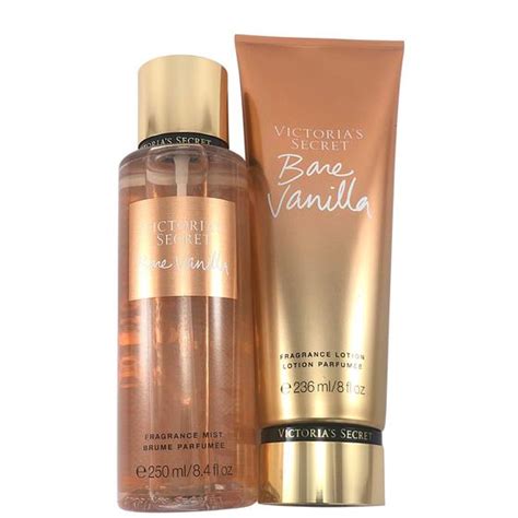 Kit Bare Vanilla Victorias Secret Hidratante Body Splash Victoria S