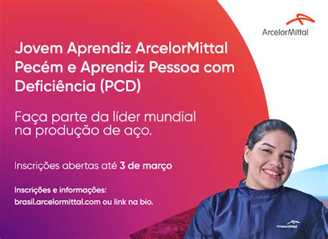 Not Cia Arcelormittal Em S O Gon Alo Abre Vagas Para O Programa