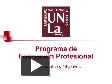 Ppt Programa De Formaci Powerpoint Presentation Free To View Id