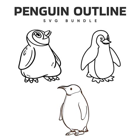 6 Penguin Christmas SVG Files MasterBundles