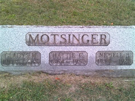 Gladys M Motsinger 1908 1916 Find A Grave Memorial