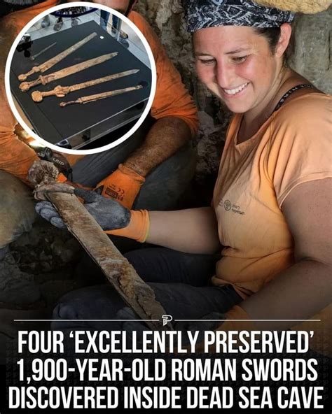 Ancient Roman Swords Preserved For Years Uncovered Near The