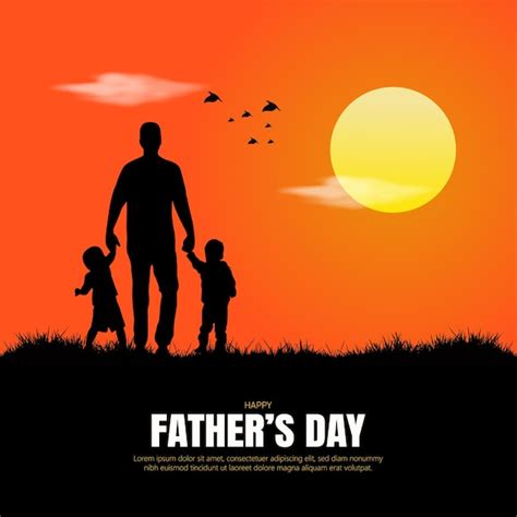 Premium Vector Fathers Day Is A Day Dedicated To Honoring Fathers And