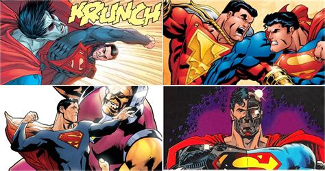 The 10 Strongest Superman Punches Of All-Time