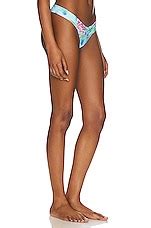 Frankies Bikinis Dexter Bikini Bottom In Blue Daiquiri Revolve