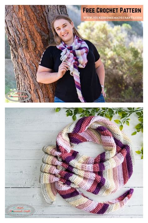 6 Keyhole Scarf Free Crochet Pattern Artofit