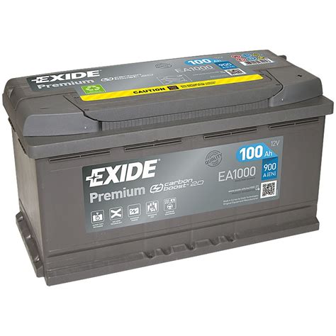 Exide Ea Premium Carbon Boost Ah G Nstig Online Kaufen