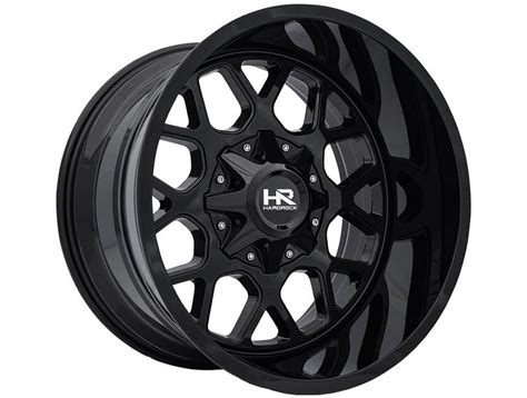 Hardrock Gloss Black Gunner Wheels Havoc Offroad