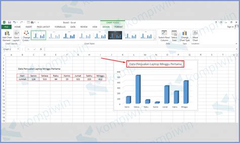 Cara Membuat Diagram Batang Di Microsoft Excel