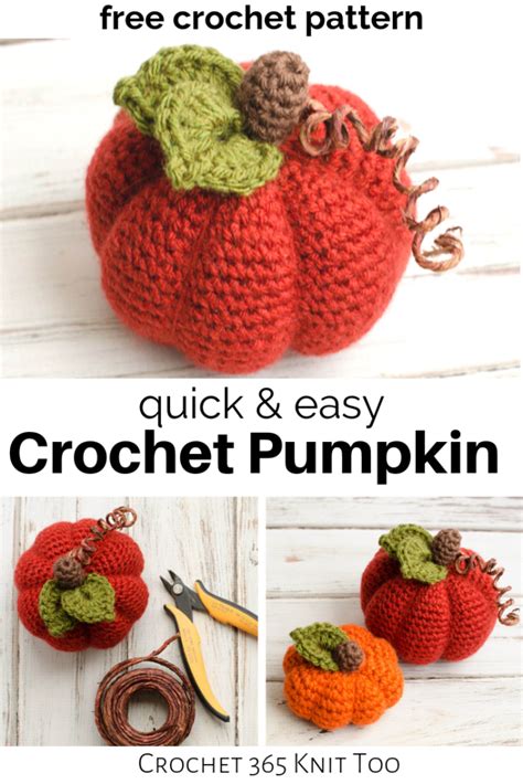 Crochet pumpkin 3 perfect sizes – Artofit