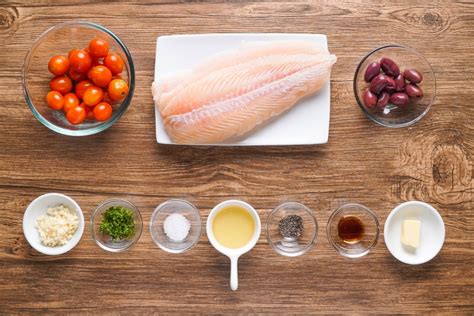 Homemade One Pan Roasted Fish With Cherry Tomatoes