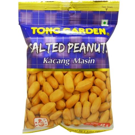 Tong Garden Salted Peanuts 40g Kiasu Mart