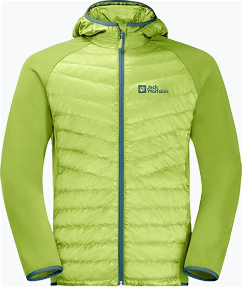 Jack Wolfskin Kurtka Hybrydowa Męska Routeburn Pro Hybrid Zielona