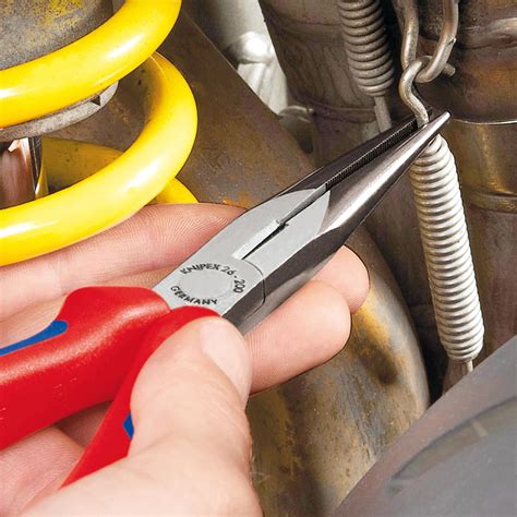 26 15 200 T Knipex, Plier, Snipe Nose, 200 mm Length | Farnell UK