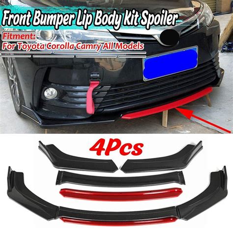 Buy Front Spoilers Car Front Bumper Splitter Lip Diffuser Spoiler For Vw Golf Mk5 Mk6 Mk7 For