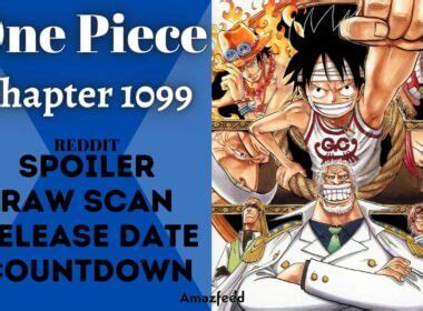 One Piece Chapter English Raw Scan Release Date Archives Amazfeed