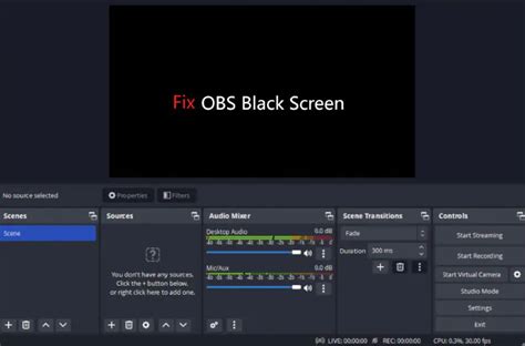 How To Fix Error Obs Recording Black Screen Effective