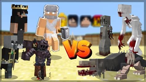 Minecraft Salmon S Genesis Vs Scp Origin Batalha De Mobs