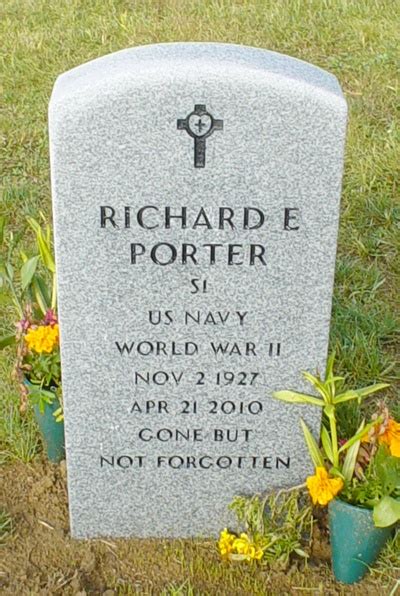 Richard Erwin Porter M Morial Find A Grave