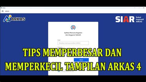 Tutorial Arkas Tips Memperbesar Dan Memperkecil Tampilan Layar Di