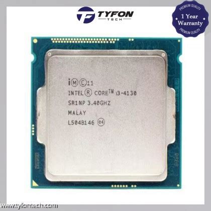 Intel Core I3 4130 Desktop Processor 3M Cache Up To 3 40 GHz