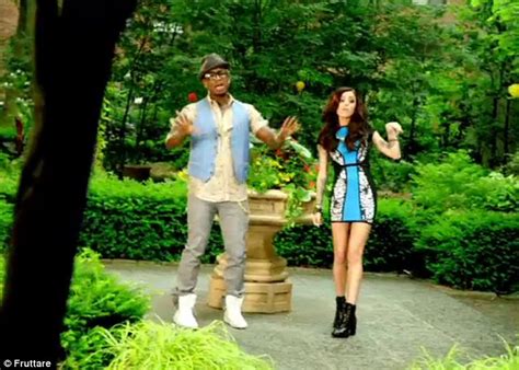 Cher Lloyd And Ne Yo Get Playful In Behind The Scenes Footage From