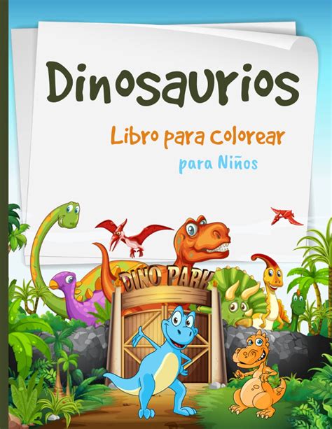 Buy Dinosaurios Libro Para Colorear Para Ni Os Libro Para Colorear Y