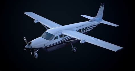 3d Cessna 208 Caravan Model Turbosquid 1287908