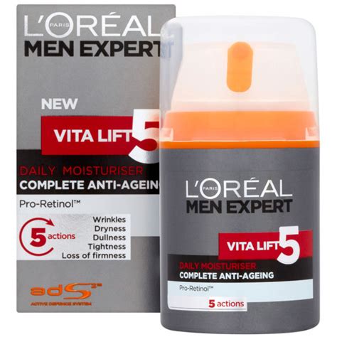 L Oreal Paris Men Expert Vita Lift Daily Moisturiser Ml Buy