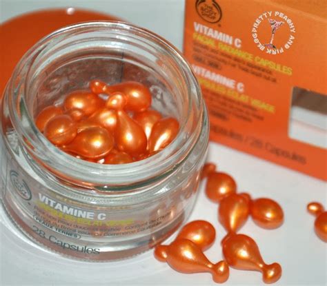 Glam By Amna The Body Shop Vitamin C Facial Radiance Capsules