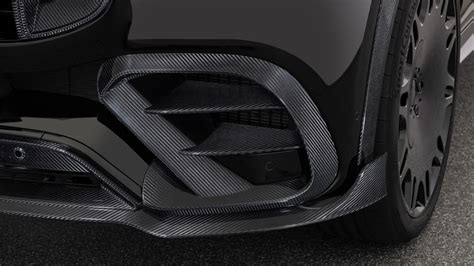 Front Fascia Attachments Brabus Carbon For Mercedes Benz GLE Coupe AMG