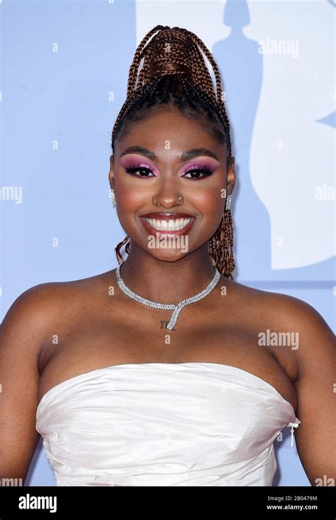 Tiana Major9 Arriving Brit Awards 2020 Held O2 Arena Hi Res Stock