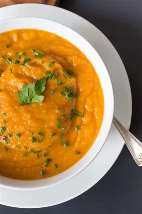 Carrot Parsnip Soup Creamy Gluten Free Paleo Friendly And Whole30