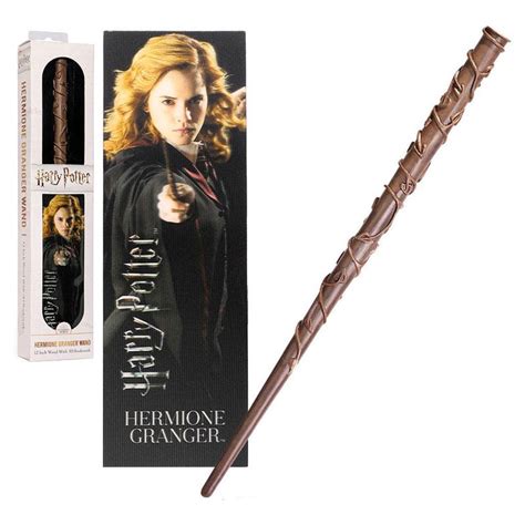 Noble Collection Varita Hermione Granger Con Marca Paginas Multicolor