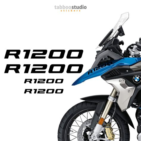 4 Adesivi BMW R1200 GS TabbooStudio