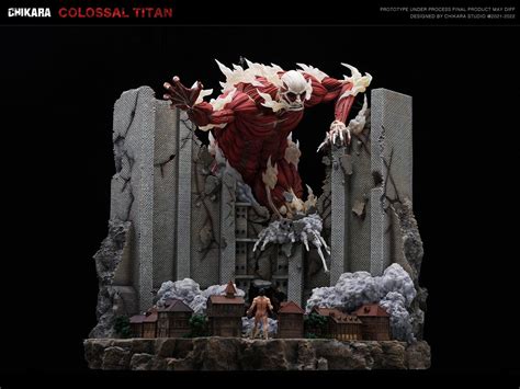 60cm Colossal Titan - Attack on Titan Resin Statue - CHIKARA Studios ...