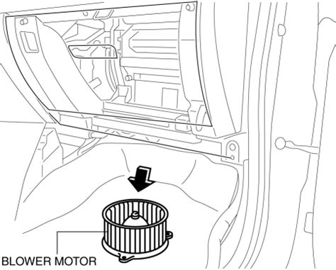 Mazda CX 5 Service Repair Manual Blower Motor Removal Installation