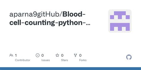 GitHub Aparna9gitHub Blood Cell Counting Python Opencv