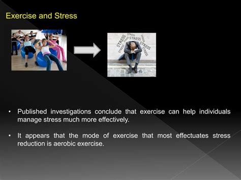 Psychological Benefits Of Exercise Ppt