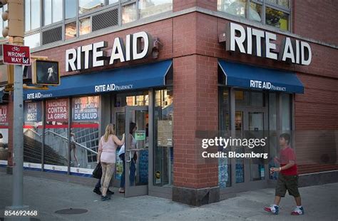 Customers Enter A Rite Aid Corp Store In New York Us On