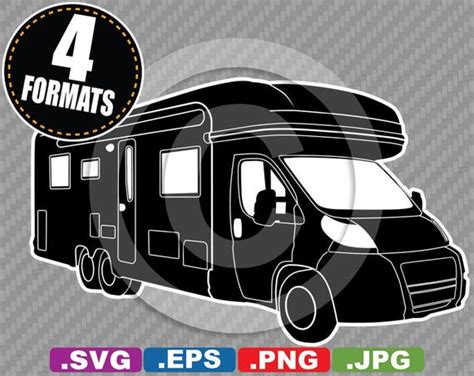 Rv Vector Clipart