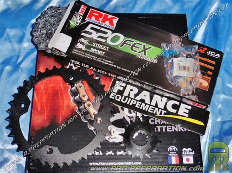 Kit Chaine France Equipement Renforc Pour Quad Yamaha Yfm Raptor