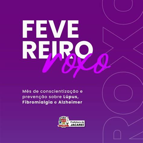 Secretaria de Saúde apoia campanha Fevereiro Roxo que faz alerta ao