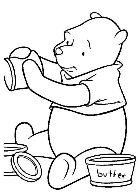 Dibujo De Winnie The Pooh Para Colorear Y Pintar 40190