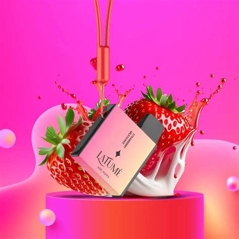 La Fume Cuatro Vape 600 E Shisha To Go Strawberry Milkshake Online Kaufen