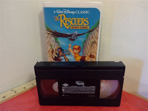 The Rescuers Down Under 1991 Vhs Walt Disney Classic Old | Images and ...