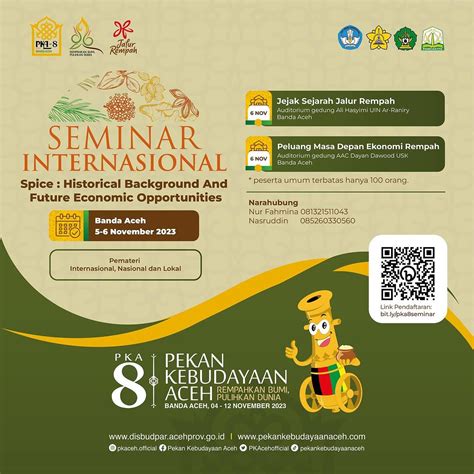 Pada Pka Ke Akan Ada Seminar Internasional Terkait Jalur Rempah