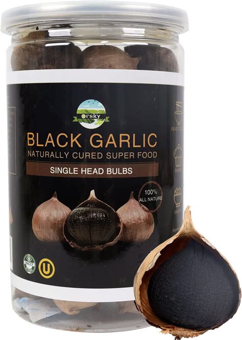 Orsky Black Garlic 882 Oz 250g Whole Black Garlic