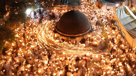 The Holy Fire Orthodox Christians Mark Miraculous Tradition In